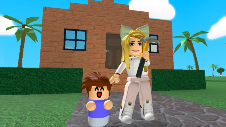 Imagem oficial do jogo My House Life no Roblox