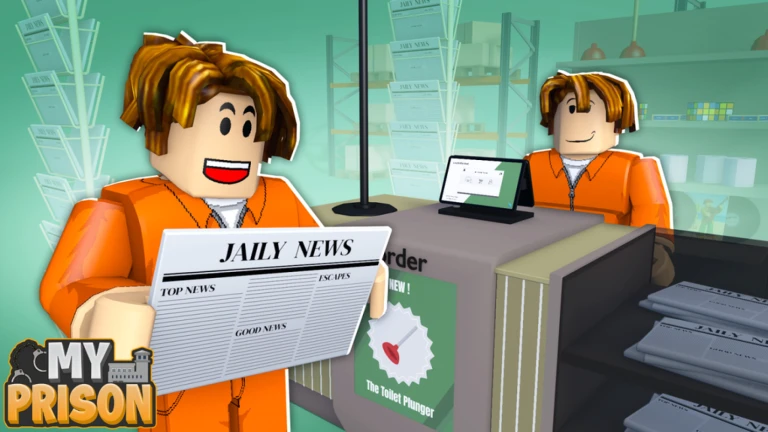 Imagem oficial do jogo My Prison no Roblox