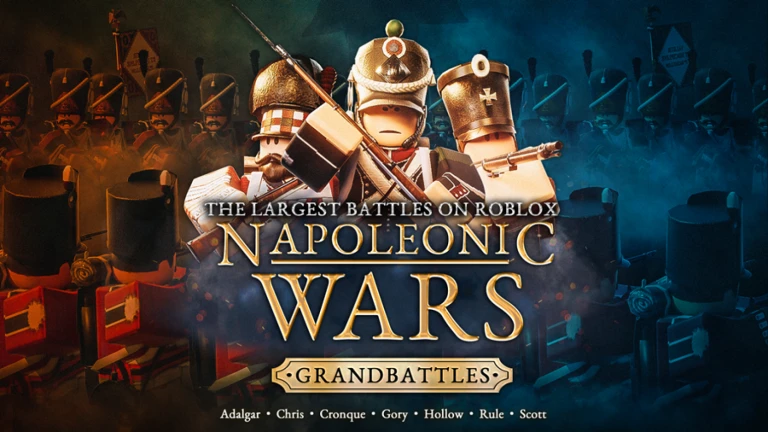 Imagem oficial do jogo Napoleonic Wars no Roblox