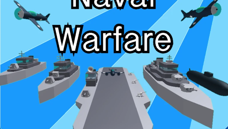 Imagem oficial do jogo Naval Warfare no Roblox