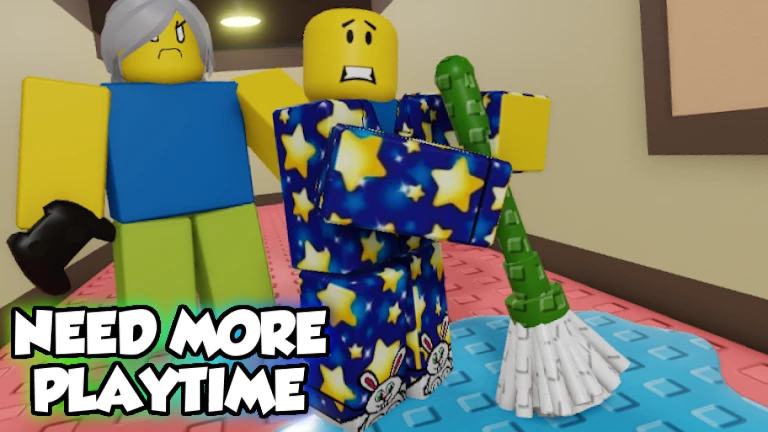 Imagem oficial do jogo NEED MORE PLAYTIME no Roblox