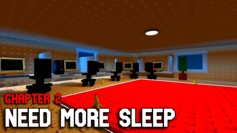 Imagem oficial do jogo NEED MORE SLEEP no Roblox