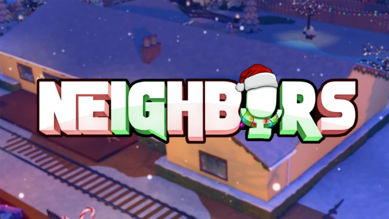 Imagem oficial do jogo Neighbors no Roblox