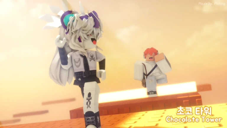 Imagem oficial do jogo new! Chocolate tower no Roblox