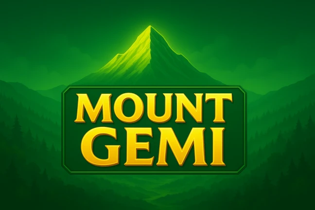 Imagem oficial do jogo New Mount Gemi no Roblox