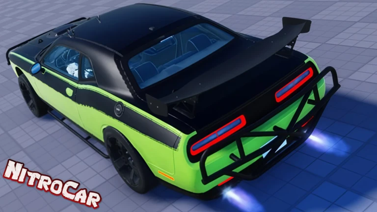 Imagem oficial do jogo Nitro Car no Roblox
