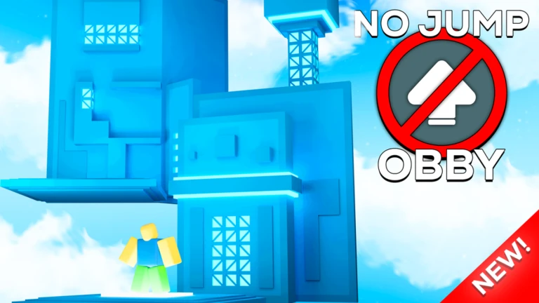 Imagem oficial do jogo NO JUMP OBBY no Roblox