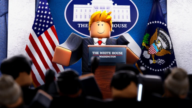 Imagem oficial do jogo Oath of Office: Political Simulator no Roblox