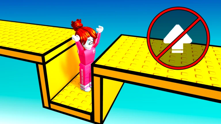 Imagem oficial do jogo Obby But You Can't Jump no Roblox
