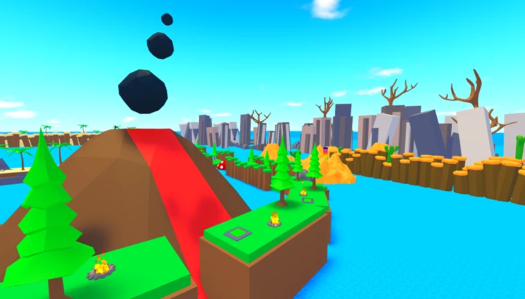 Imagem oficial do jogo Obby But You're A Bomb! no Roblox