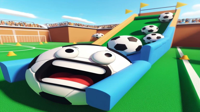 Imagem oficial do jogo Obby But You're A Soccer Ball ! no Roblox
