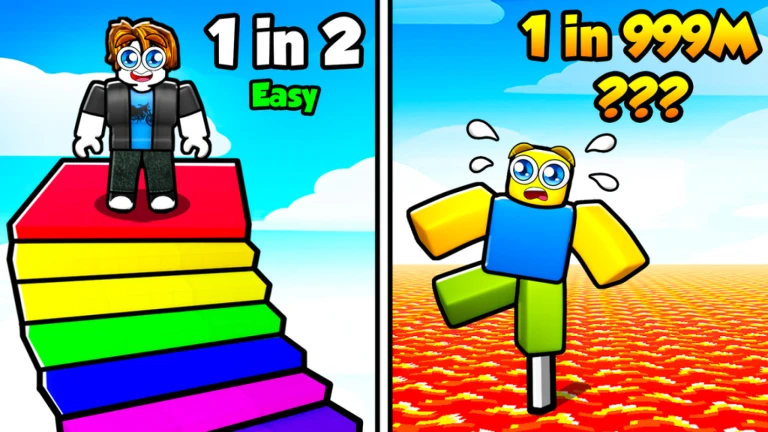 Imagem oficial do jogo Obby RNG no Roblox
