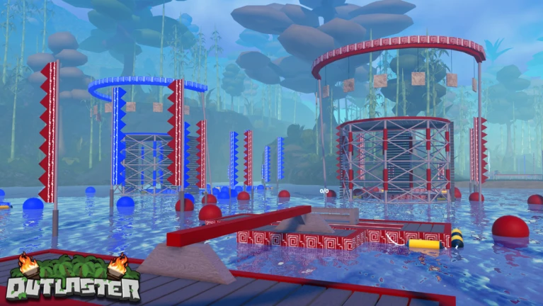 Imagem oficial do jogo Outlaster no Roblox