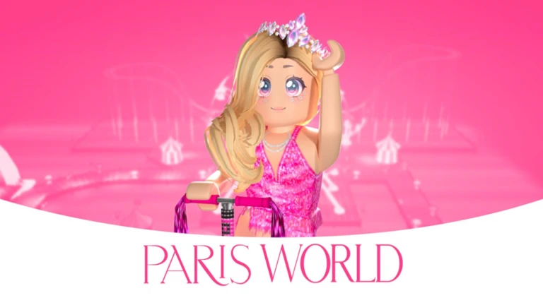 Imagem oficial do jogo Paris World no Roblox