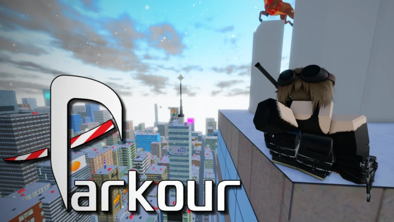 Imagem oficial do jogo PARKOUR Legacy no Roblox