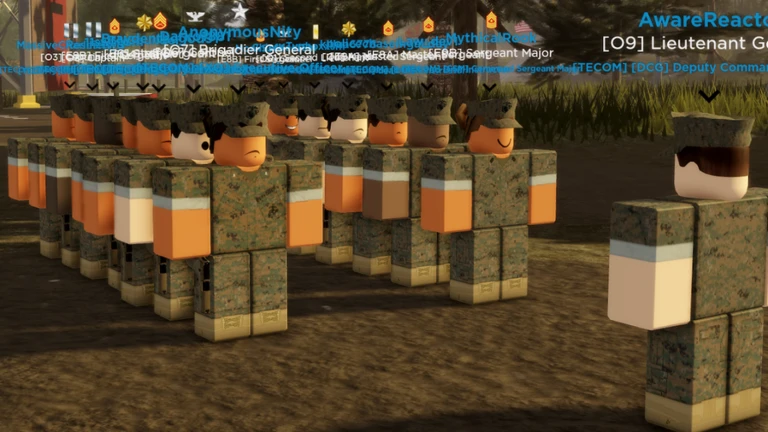 Imagem oficial do jogo Parris Island, South Carolina no Roblox