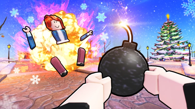 Imagem oficial do jogo Pass the Bomb! no Roblox