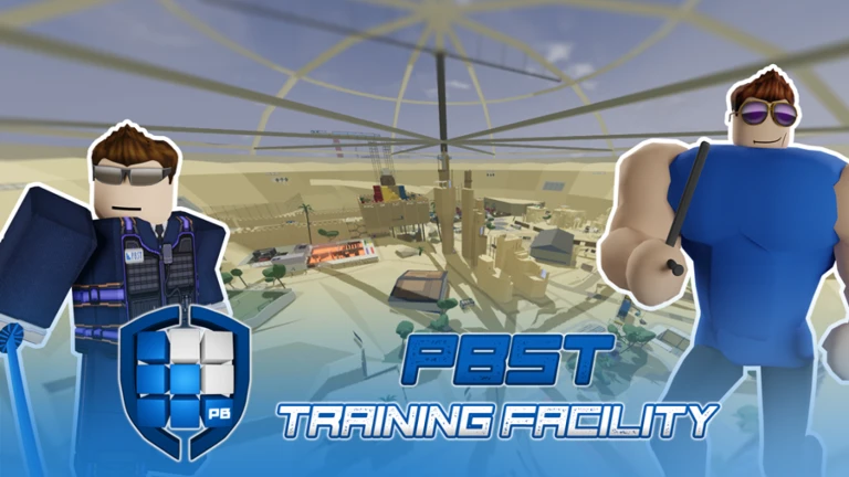 Imagem oficial do jogo PBST Training Facility no Roblox