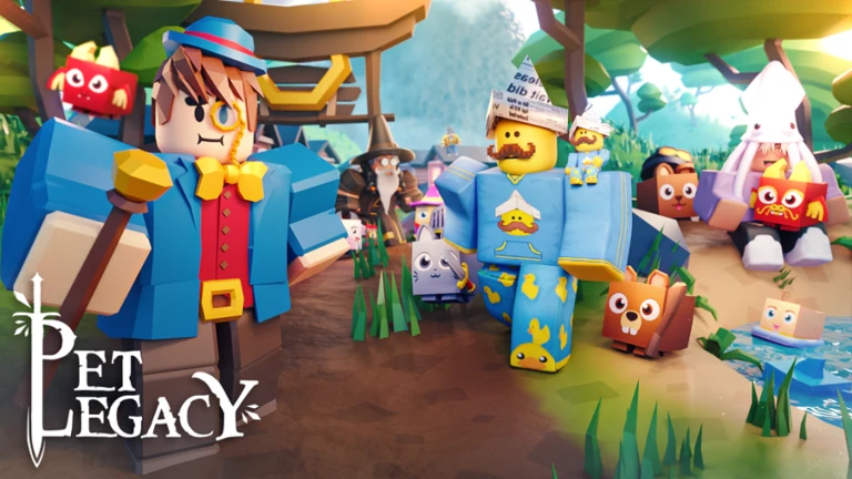 Imagem oficial do jogo Pet Legacy no Roblox