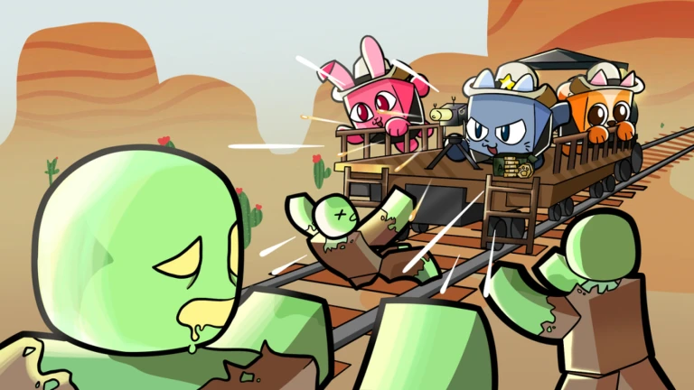 Imagem oficial do jogo Pet Rails no Roblox