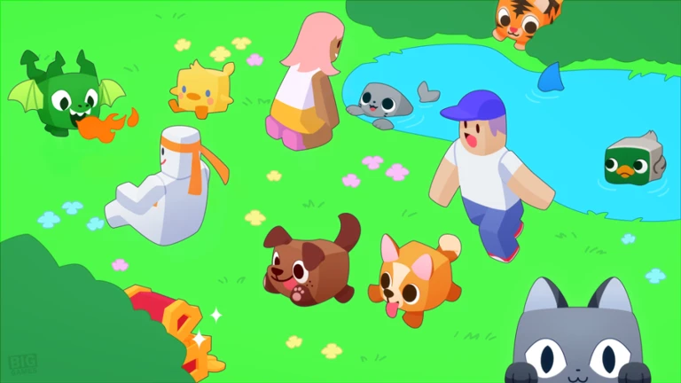 Imagem oficial do jogo Pet Simulator X! no Roblox