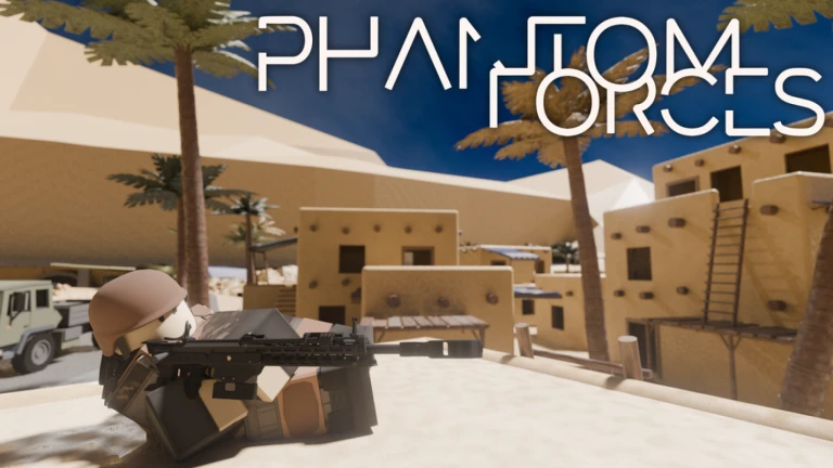 Imagem oficial do jogo Phantom Forces no Roblox