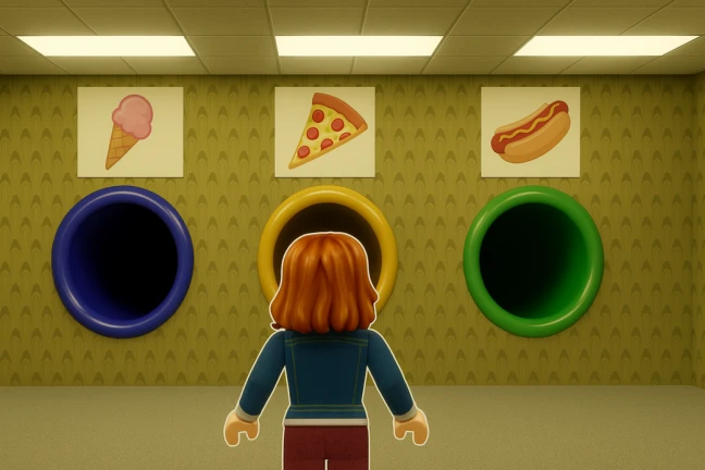 Imagem oficial do jogo Pick a Slide no Roblox