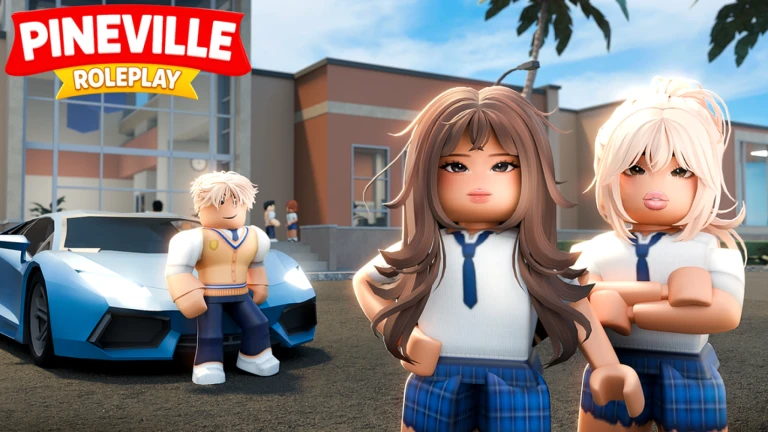 Imagem oficial do jogo Pineville RP no Roblox