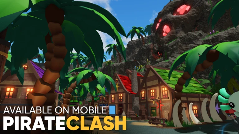 Imagem oficial do jogo Pirate Clash no Roblox