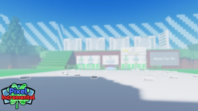Imagem oficial do jogo Pixel Incremental no Roblox