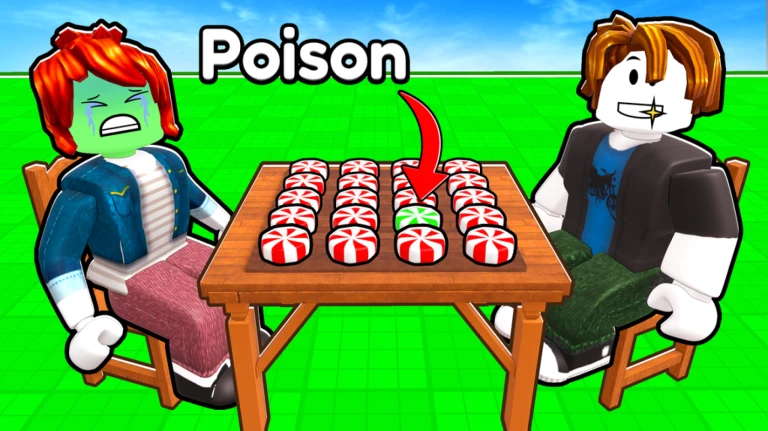 Imagem oficial do jogo Poison Treats no Roblox