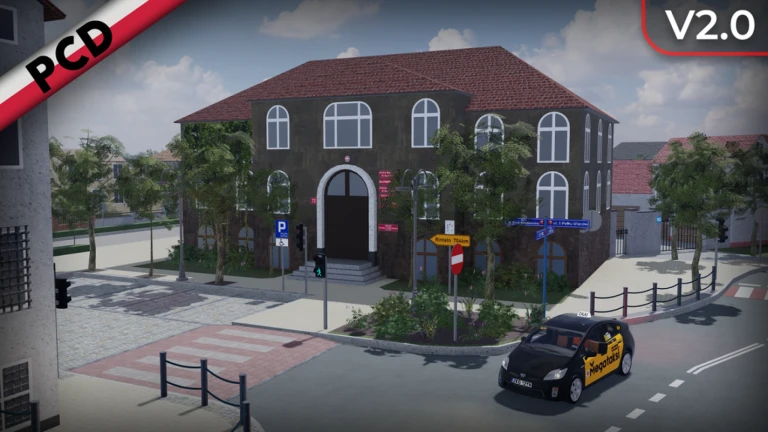 Imagem oficial do jogo Polish Car Driving no Roblox