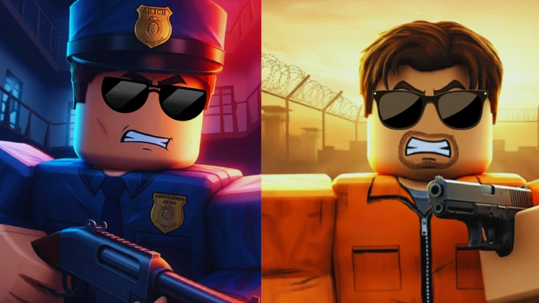 Imagem oficial do jogo Prison Escape v2 no Roblox