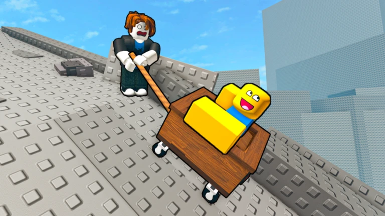 Imagem oficial do jogo Pull a Friend no Roblox