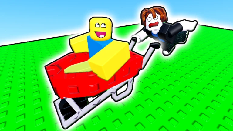 Imagem oficial do jogo Push a Friend! no Roblox