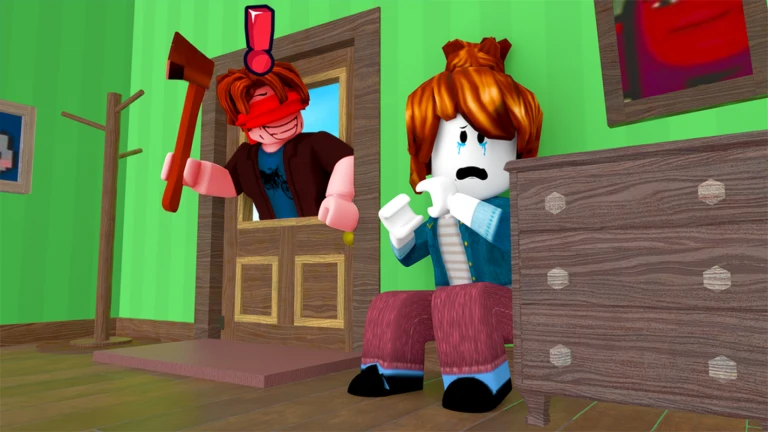 Imagem oficial do jogo Quiet or Die! no Roblox