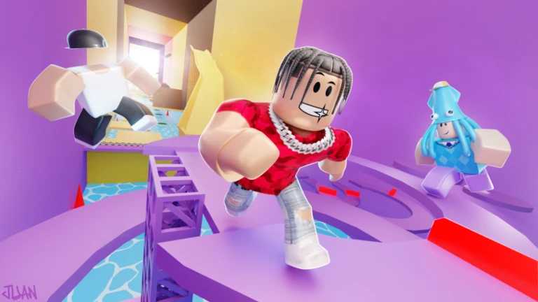 Imagem oficial do jogo Race Obby Hell no Roblox