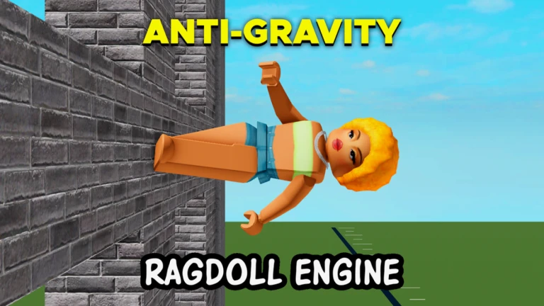 Imagem oficial do jogo Ragdoll Anti-Gravity no Roblox
