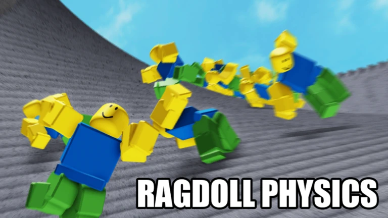 Imagem oficial do jogo Ragdoll Physics no Roblox