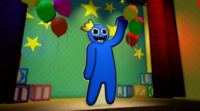 Imagem oficial do jogo Rainbow Friends no Roblox