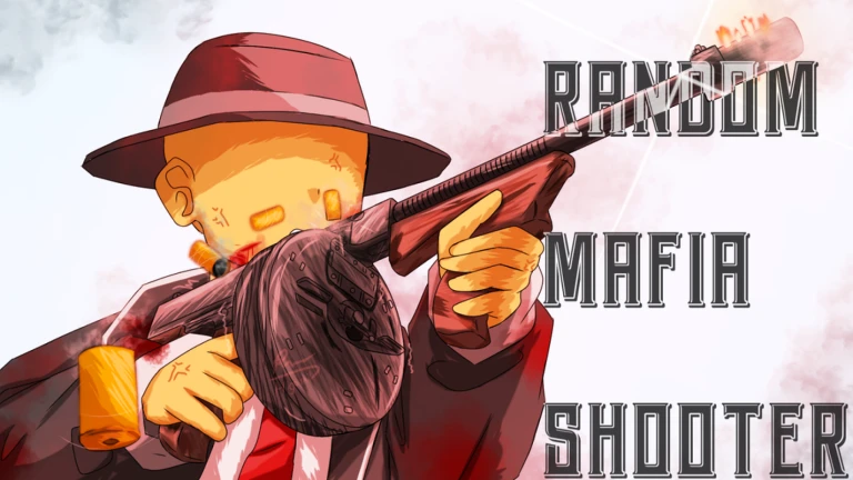 Imagem oficial do jogo Random Mafia Shooter no Roblox