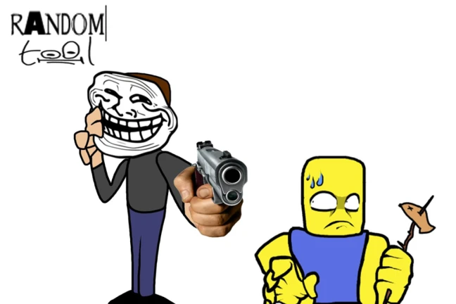 Imagem oficial do jogo random tool (4.71) no Roblox