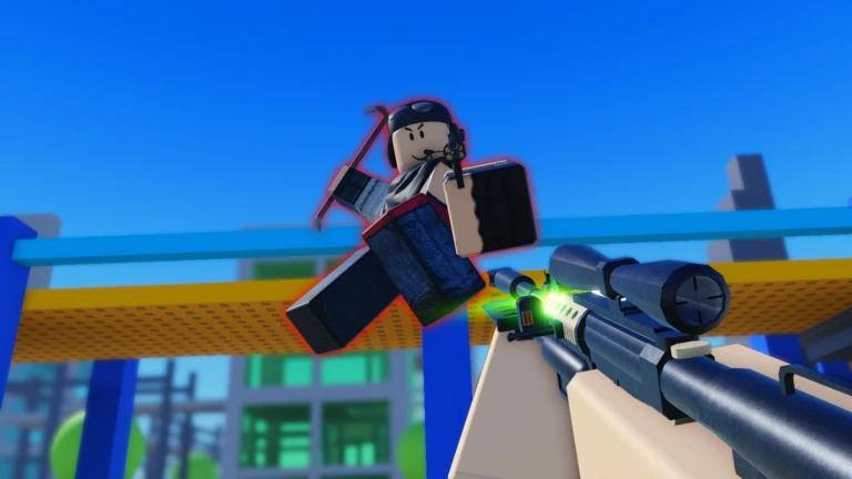 Imagem oficial do jogo Randomizer: Redux no Roblox