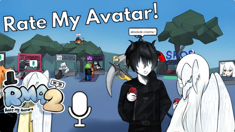 Imagem oficial do jogo Rate My Avatar2 no Roblox