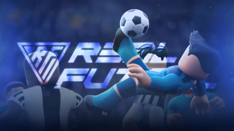 Imagem oficial do jogo Real Futbol 24 no Roblox