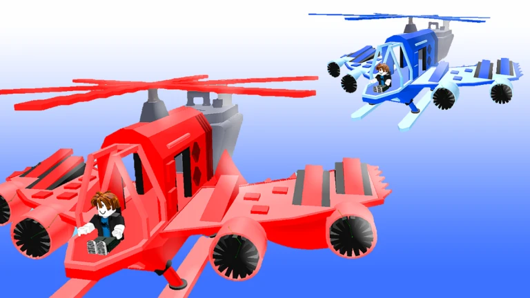 Imagem oficial do jogo RED VS BLUE PLANE WARS! no Roblox