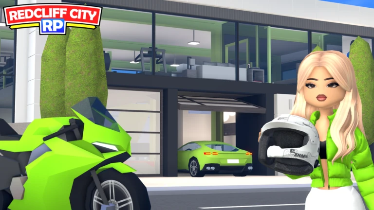 Imagem oficial do jogo Redcliff City RP no Roblox