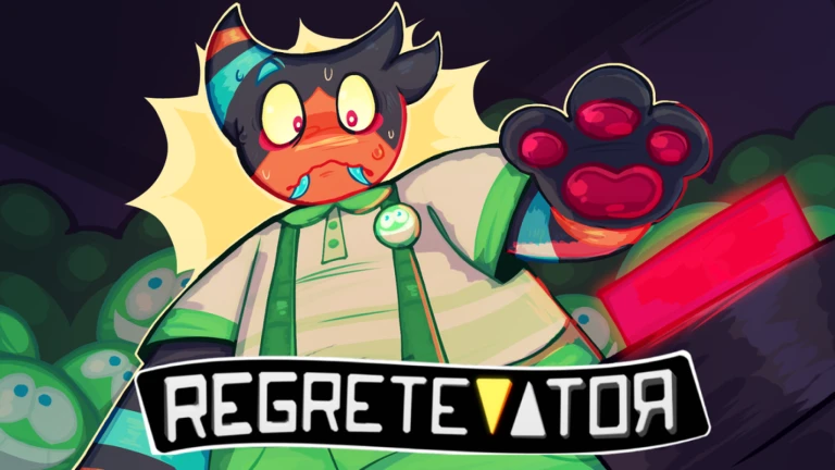 Imagem oficial do jogo Regretevator no Roblox