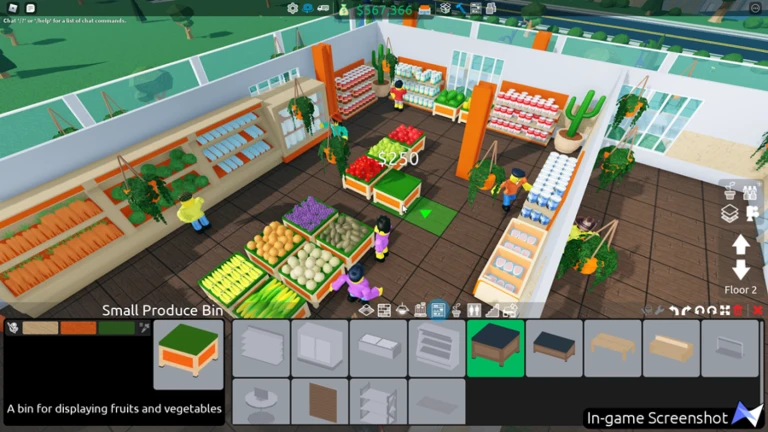 Imagem oficial do jogo Retail Tycoon 2 no Roblox
