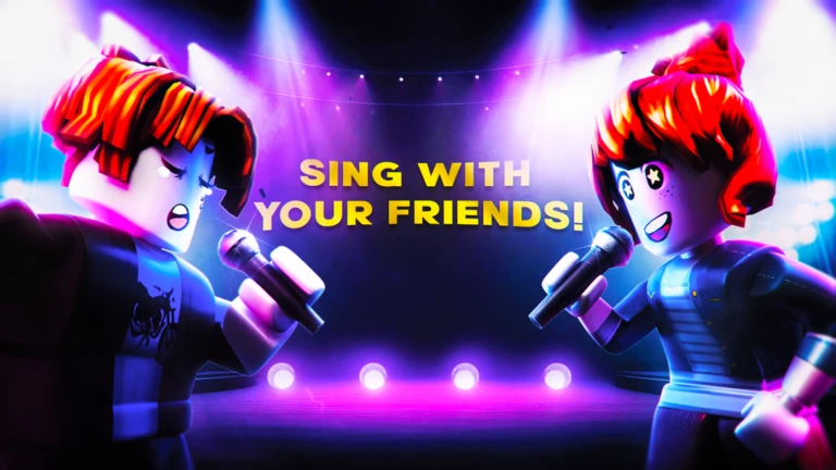 Imagem oficial do jogo Ro-Karaoke no Roblox